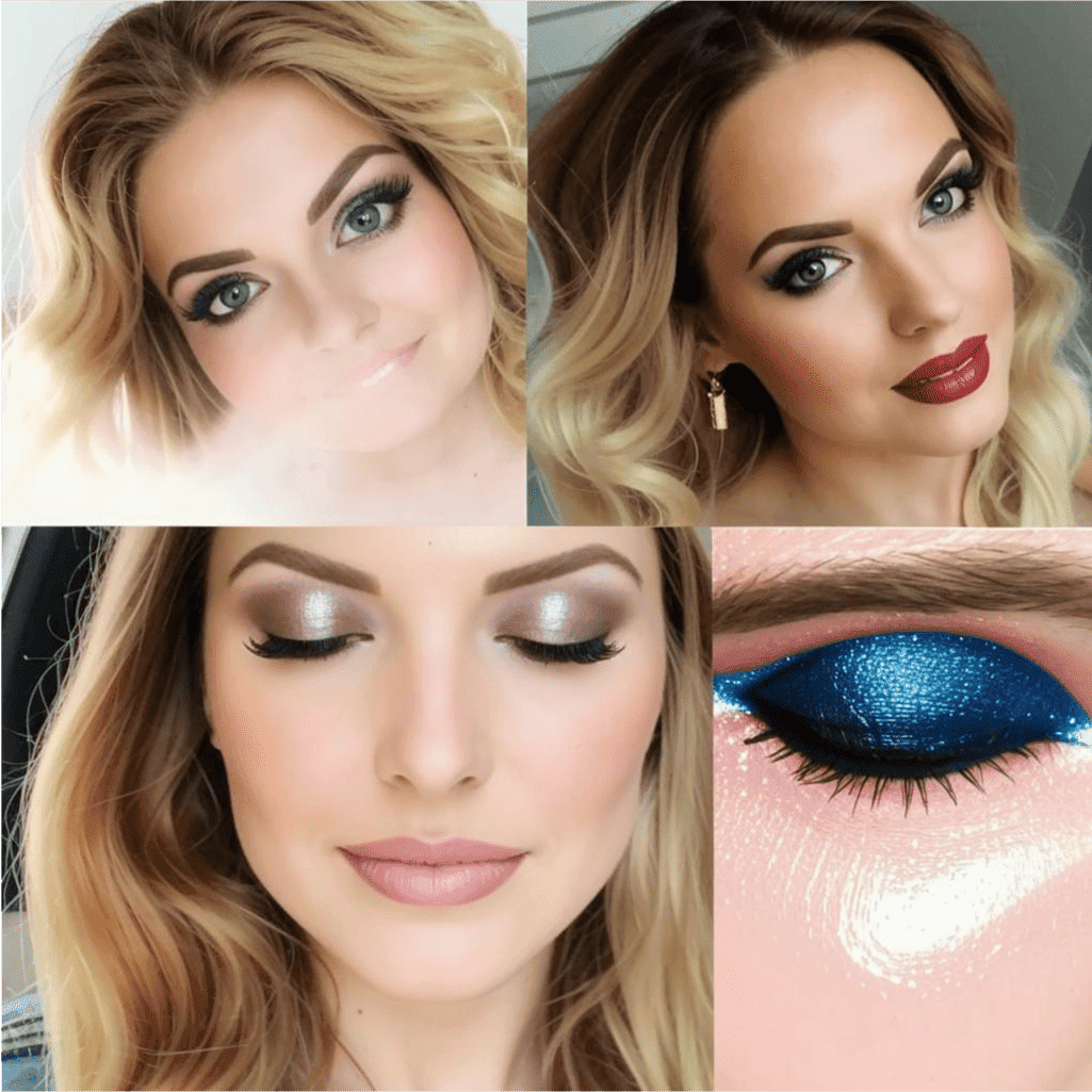 Топ-5 образов с использованием миста с шиммером